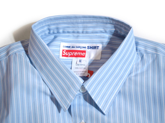 COMME des GARCONS SHIRT/Supreme - Gusset Shirt - UG.SHAFT