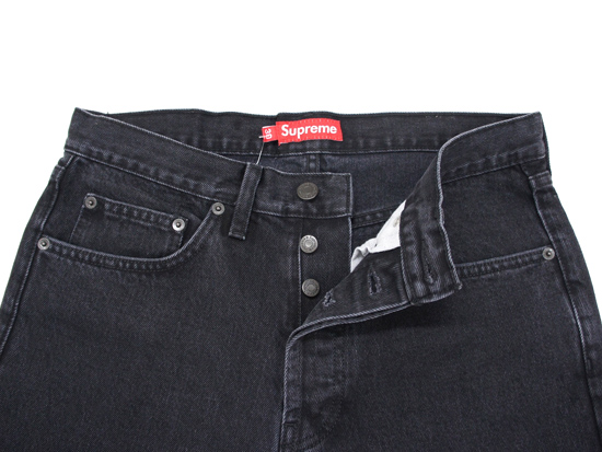 Supreme - Washed Black Slim Jean - UG.SHAFT