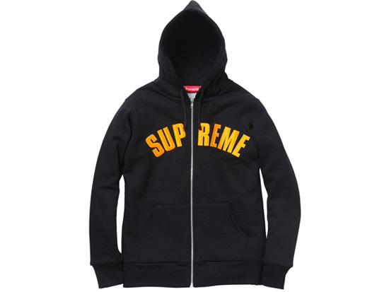 supreme Arc Logo Thermal Zip Up Hoodedです