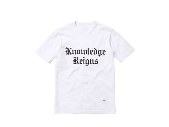 Knowledge Reigns Supreme tee - Ltd Edtn